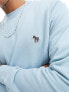 PS Paul Smith zebra icon logo sweatshirt in light blue