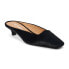 Фото #2 товара Matisse Classy Square Toe Kitten Heels Mules Womens Black Dress Casual CLASSY-01