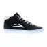 Фото #1 товара Lakai Flaco II Mid MS1230113A00 Mens Black Skate Inspired Sneakers Shoes 8