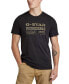 Фото #1 товара Men's Slim-Fit Crewneck Distressed Originals Logo T-Shirt