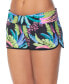 Фото #1 товара Juniors' 2" Aloha Printed Swim Shorts