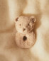 Children’s bear soft toy rattle Бежевый, 9 x 14 x 9 cm - фото #7