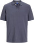 Pánské polo triko JORFREDERIKSBERG Relaxed Fit 12263111 Nightshadow Blue L - фото #1