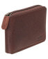 Men's Buffalo RFID Secure Zippered Billfold Wallet with Removable Passcase