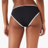 Фото #2 товара Kate Spade New York 297211 Pique Texture Contrast Classic Swim Bottoms Black LG