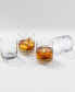 Nova Short Whiskey Glasses Set - Set of 4