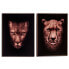 Фото #2 товара Картина Леопардовый ДСП 61,5 x 3 x 81,5 cm (2 штук)