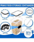 Фото #4 товара Food Storage Container Set 24pcs Plastic Kitchen Pantry Organization Canisters