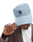 Фото #2 товара Abercrombie & Fitch silicon icon logo baseball cap in light blue