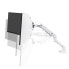 Ergotron HX Series HX Desk Monitor Arm with HD Pivot (white) - Clamp - 19.1 kg - 124.5 cm (49") - 100 x 100 mm - Height adjustment - White