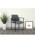 Diamond Square Back Stacking Chair W/Arm