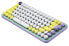 Фото #2 товара Logitech POP Keys Wireless Mechanical Keyboard With Emoji Keys - Mini - RF Wireless + Bluetooth - Mechanical - QWERTZ - Mint colour