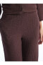 Фото #2 товара LCW Beli Lastikli Düz Geniş Paça Kadın Pantolon