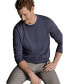 ფოტო #2 პროდუქტის Men's Combed Cotton Crew Neck Sweater