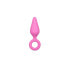 Фото #1 товара Анальная пробка EasyToys Розовая с петлей для вытаскивания - Маленькая