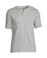 Фото #3 товара Big & Tall Short Sleeve Super-T Henley T-Shirt