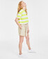 ფოტო #2 პროდუქტის Women's Cropped Stripe T-Shirt, Created for Macy's
