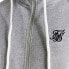 SIKSILK Rib Funnel half zip sweatshirt