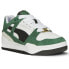 Фото #2 товара Puma Slipstream Archive Remastered Lace Up Mens Green, White Sneakers Casual Sh