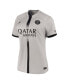 Фото #3 товара Women's Neymar Jr. Black Paris Saint-Germain 2022/23 Away Breathe Stadium Replica Player Jersey