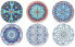 Фото #11 товара Столовая посуда BOHORIA набор подставок 6 шт. круглые 9 см в восточном стиле