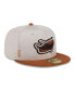 Фото #4 товара Men's Stone, Brown Tampa Bay Rays 2024 Clubhouse 59FIFTY Fitted Hat