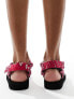 Arizona Loves Trekky rope sandals in pink