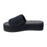 Фото #3 товара BEACH by Matisse Del Mar Platform Womens Black Casual Sandals DELMAR-458