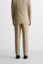 LINEN - COTTON SUIT TROUSERS