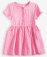 Фото #4 товара Toddler Girls Gauze Dress, Created for Macy's