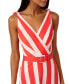 Фото #3 товара Women's Striped Midi Dress