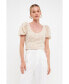 ფოტო #4 პროდუქტის Women's Stretch Texture Top