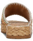 Фото #3 товара Wallis Raffia Platform Slide Sandals