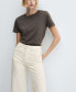 Women's Mid Waist Culotte Jeans