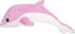 LeanToys Maskotka Pluszowy Delfin Różowy 70 cm