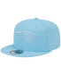 Men's Light Blue New England Patriots Color Pack Brights 9FIFTY Snapback Hat Голубой - фото #1