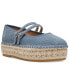 ფოტო #1 პროდუქტის Women's Brinn Mary Jane Platform Espadrille Flats