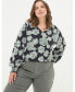 Фото #1 товара Plus Size Florence Spaced Floral Top