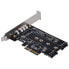 Silverstone SST-ECM27 M.2/SATA Adapterkarte, PCIe 4.0, 1x M-Key, 2x SATA 6G - Low Profile - фото #3