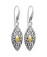 ფოტო #4 პროდუქტის Angel Eyes Earrings in Sterling Silver