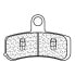 Фото #1 товара CL BRAKES 1212A3 Sintered Brake Pads