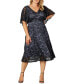 ფოტო #1 პროდუქტის Plus Size Camille Lace Cocktail Dress