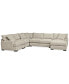 Фото #10 товара Rhyder 5-Pc. Fabric Sectional Sofa with Chaise, Created for Macy's