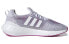 Фото #2 товара adidas originals Swift Run 22 舒适 透气 低帮 跑步鞋 女款 灰紫白 / Обувь спортивная Adidas originals Swift Run 22,