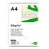LIDERPAPEL Gluedgraph paper pad 210x297 mm 50 sheets 80gr/m2