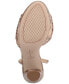 ფოტო #5 პროდუქტის Women's Immie Platform Dress Sandals