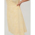 VILA Ovie Wrap Short Sleeve Midi Dress