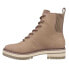 Фото #3 товара TOMS Frankie Lace Up Womens Beige Casual Boots 10016848