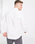 Фото #4 товара ASOS DESIGN slim fit oxford shirt in white