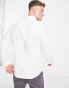 Фото #2 товара ASOS DESIGN slim fit oxford shirt in white